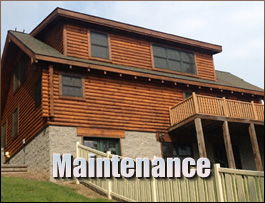  Morven, North Carolina Log Home Maintenance